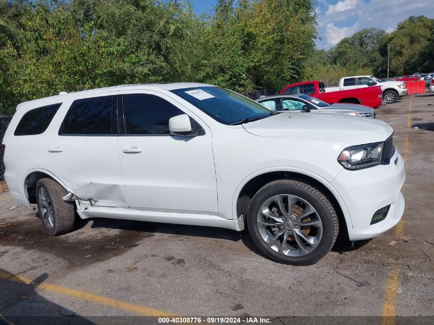 2020 Dodge Durango Gt Awd VIN: 1C4RDJDG2LC248973 Lot: 40308776