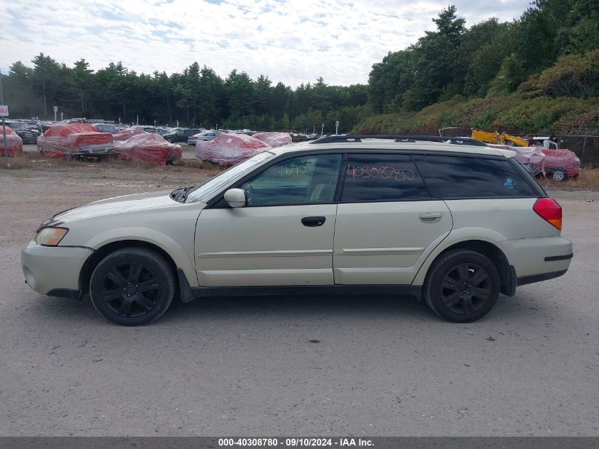 4S4BP86C864329742 2006 Subaru Outback 3.0R L.l. Bean Edition