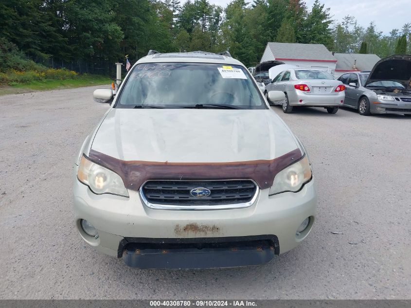 4S4BP86C864329742 2006 Subaru Outback 3.0R L.l. Bean Edition