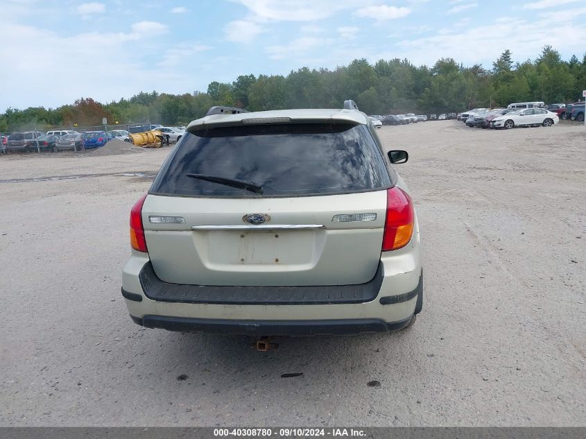 2006 Subaru Outback 3.0R L.l. Bean Edition VIN: 4S4BP86C864329742 Lot: 40308780