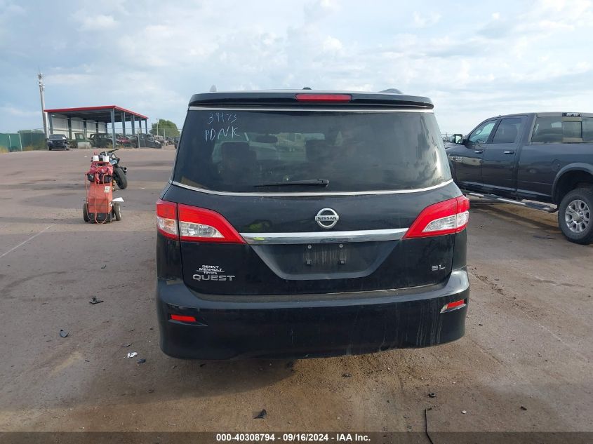 JN8AE2KP2E9107523 2014 Nissan Quest Sl