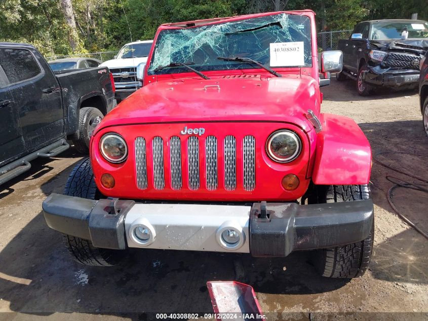 2011 Jeep Wrangler Unlimited Sahara VIN: 1J4BA5H11BL522695 Lot: 40308802