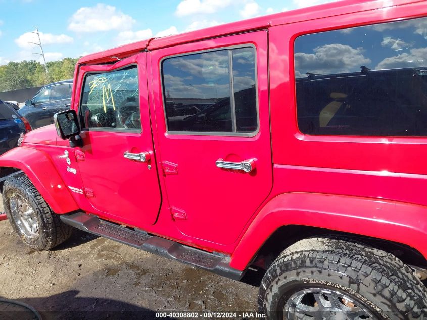 2011 Jeep Wrangler Unlimited Sahara VIN: 1J4BA5H11BL522695 Lot: 40308802