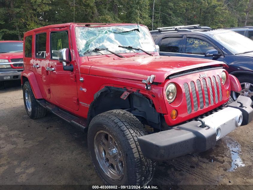 2011 Jeep Wrangler Unlimited Sahara VIN: 1J4BA5H11BL522695 Lot: 40308802