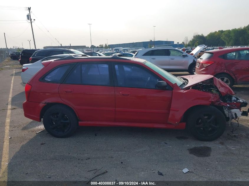 2002 Mazda Protege Pr5 VIN: JM1BJ245321466588 Lot: 40308837