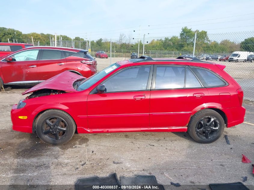 2002 Mazda Protege Pr5 VIN: JM1BJ245321466588 Lot: 40308837