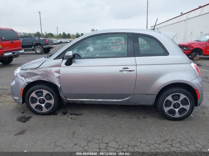 2017 Fiat 500E Battery Electric VIN: 3C3CFFGEXHT611639 Lot: 40308848