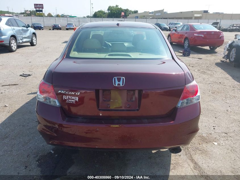 2009 Honda Accord 2.4 Ex-L VIN: 1HGCP26889A132949 Lot: 40308860