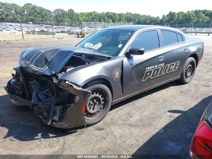 2C3CDXKT7KH647550 2019 DODGE CHARGER - Image 2