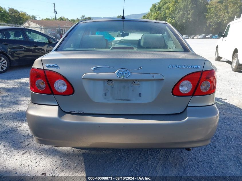 2007 Toyota Corolla Le VIN: 2T1BR32E67C769191 Lot: 40308873