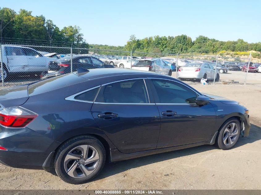 2019 Honda Insight Lx VIN: 19XZE4F19KE031998 Lot: 40308885