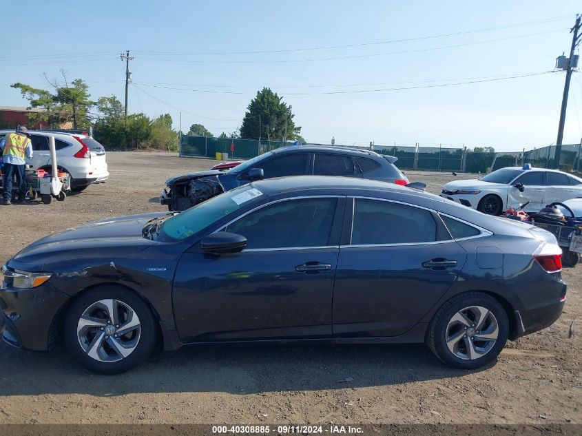 2019 Honda Insight Lx VIN: 19XZE4F19KE031998 Lot: 40308885