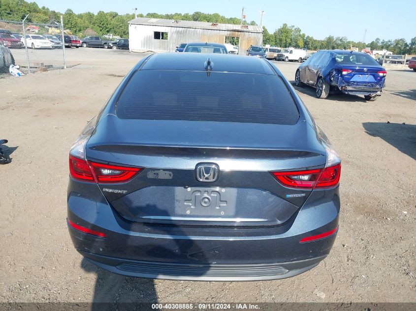 2019 Honda Insight Lx VIN: 19XZE4F19KE031998 Lot: 40308885