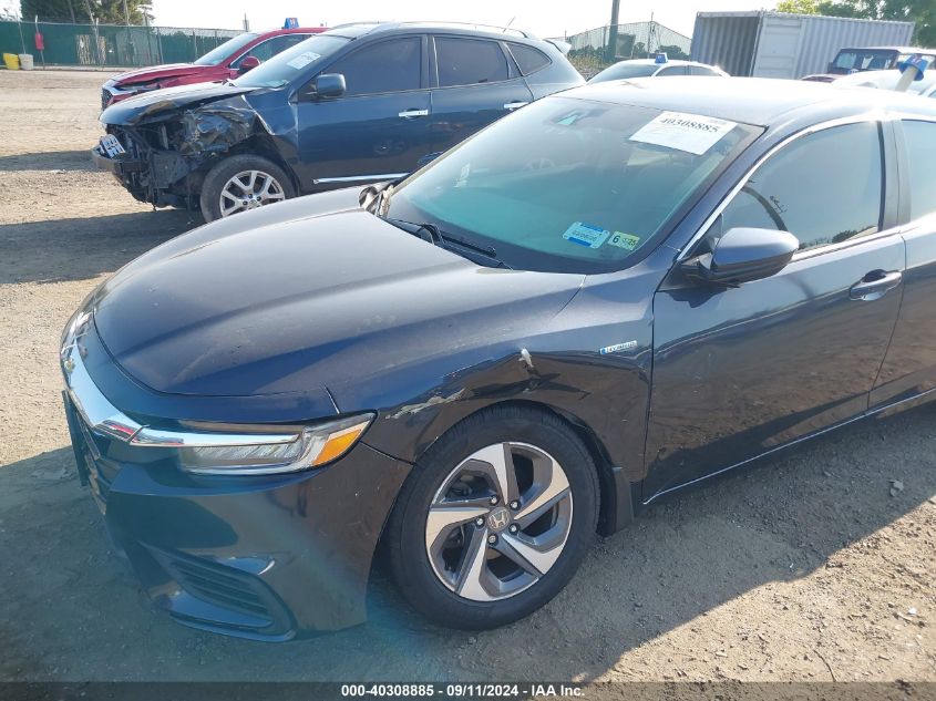 2019 Honda Insight Lx VIN: 19XZE4F19KE031998 Lot: 40308885