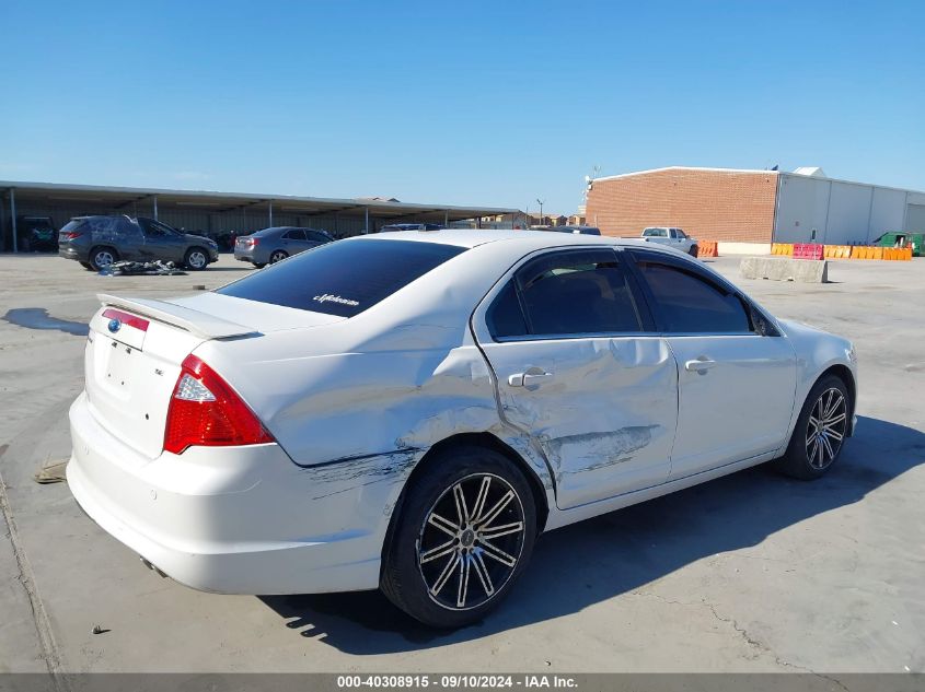 2011 Ford Fusion Se VIN: 3FAHP0HA9BR345841 Lot: 40308915