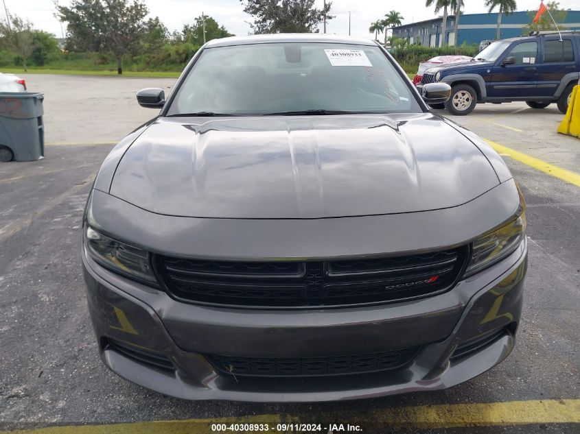 2022 Dodge Charger Sxt Rwd VIN: 2C3CDXBG2NH227492 Lot: 40308933