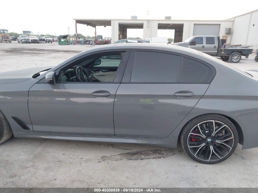 2021 BMW M550I xDrive VIN: WBA13BK07MCH45501 Lot: 40308939