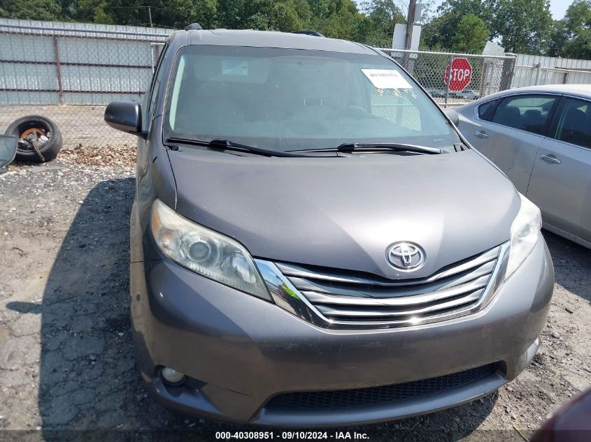 2013 Toyota Sienna Xle V6 8 Passenger VIN: 5TDYK3DC3DS315736 Lot: 40308951