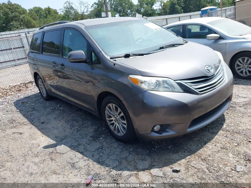 2013 Toyota Sienna Xle V6 8 Passenger VIN: 5TDYK3DC3DS315736 Lot: 40308951