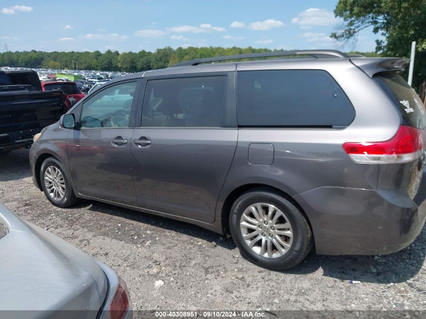 2013 Toyota Sienna Xle V6 8 Passenger VIN: 5TDYK3DC3DS315736 Lot: 40308951