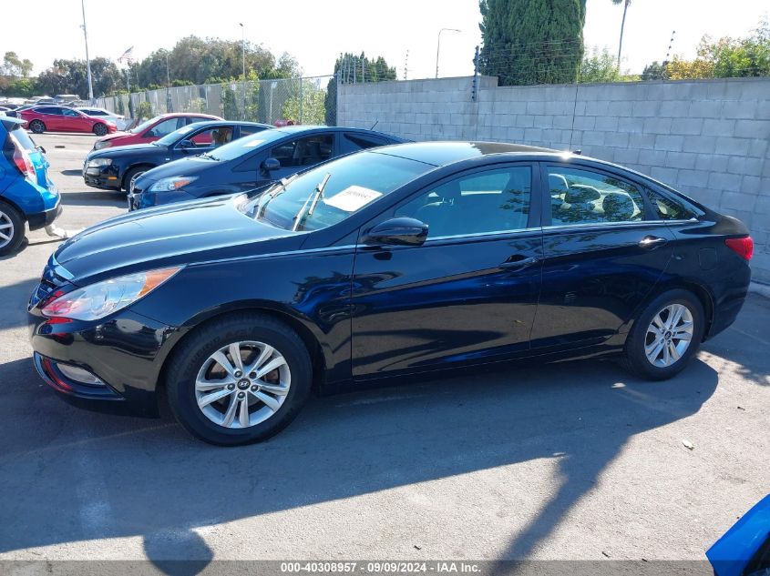 2013 Hyundai Sonata Gls VIN: 5NPEB4AC6DH802481 Lot: 40308957