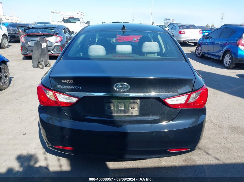 2013 Hyundai Sonata Gls VIN: 5NPEB4AC6DH802481 Lot: 40308957