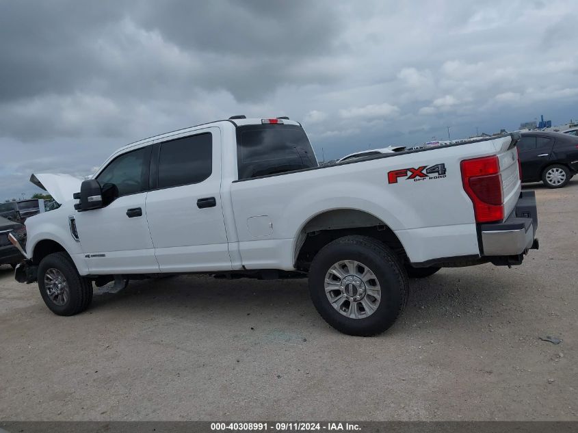 2022 Ford F250 Super Duty VIN: 1FT7W2BT4NEF15514 Lot: 40308991