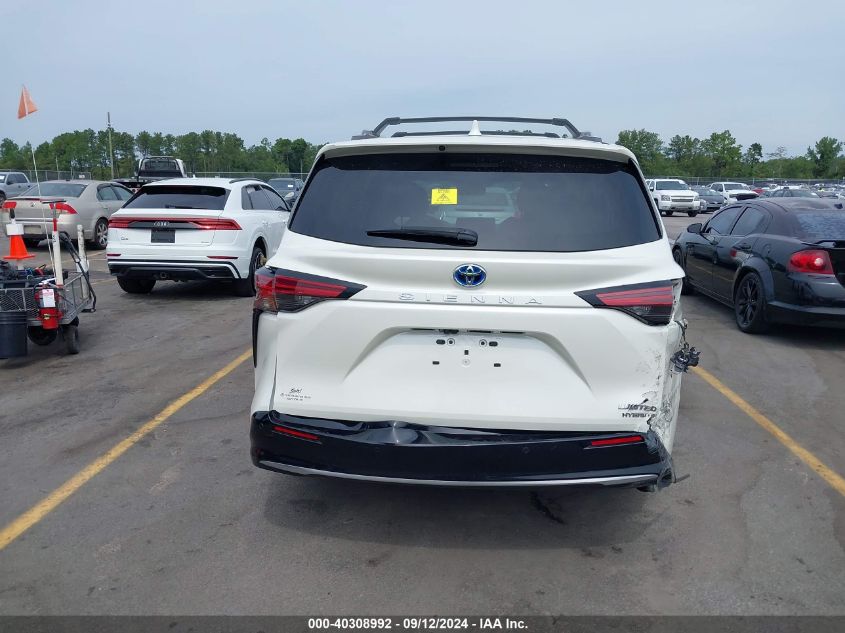 2021 Toyota Sienna Limited VIN: 5TDZRKECXMS044022 Lot: 40308992