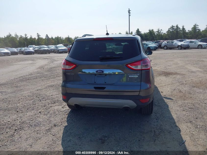 2014 Ford Escape Titanium VIN: 1FMCU0JX6EUB10995 Lot: 40308995