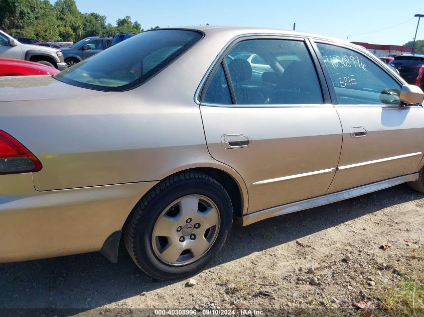 2001 Honda Accord Ex VIN: 1HGCG16561A003385 Lot: 40308996