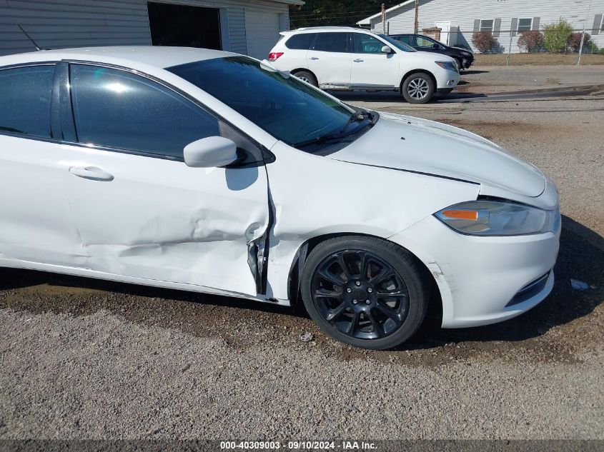 2013 Dodge Dart Sxt VIN: 1C3CDFBA1DD152589 Lot: 40309003