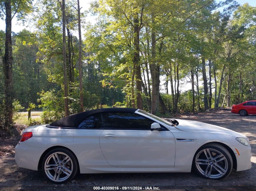 2015 BMW 650 I VIN: WBAYP9C55FD170024 Lot: 40309016