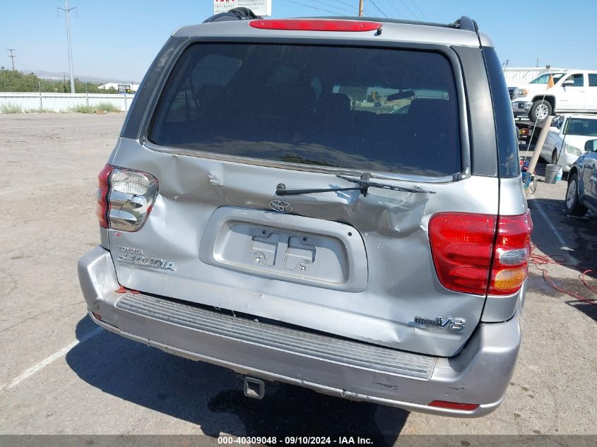 2004 Toyota Sequoia Sr5 V8 VIN: 5TDZT34A64S225089 Lot: 40309048