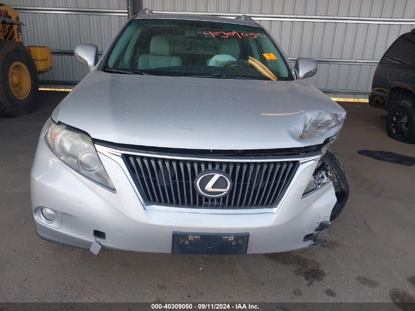 2010 Lexus Rx 350 VIN: 2T2BK1BAXAC060157 Lot: 40309050