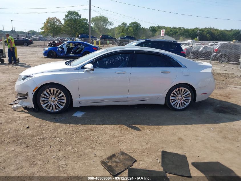 2015 Lincoln Mkz VIN: 3LN6L2GK8FR612889 Lot: 40309064