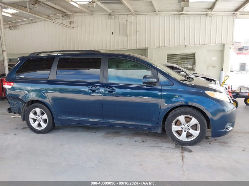 2011 Toyota Sienna Le VIN: 5TDKK3DCXBS174862 Lot: 40309098