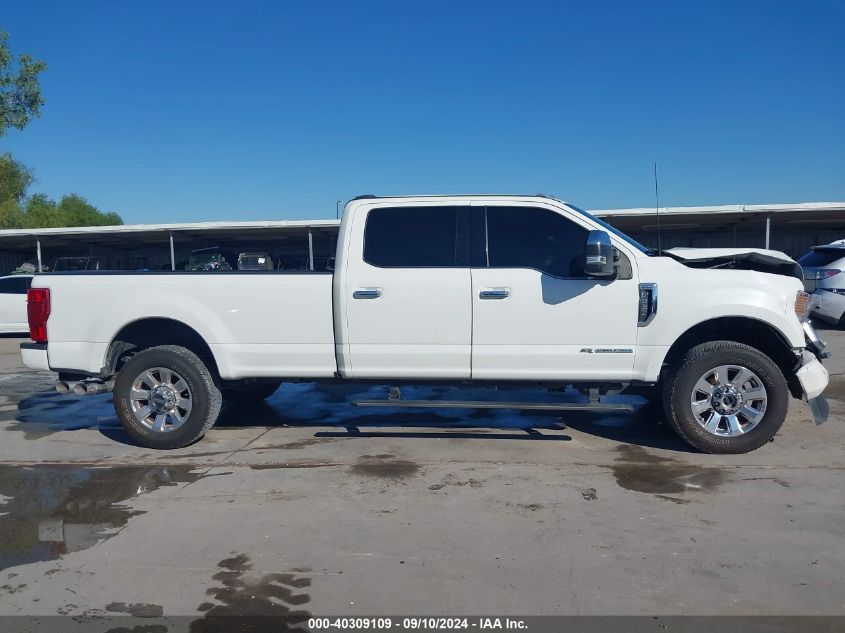 2022 Ford F350 Super Duty VIN: 1FT8W3BT1NEC44096 Lot: 40309109