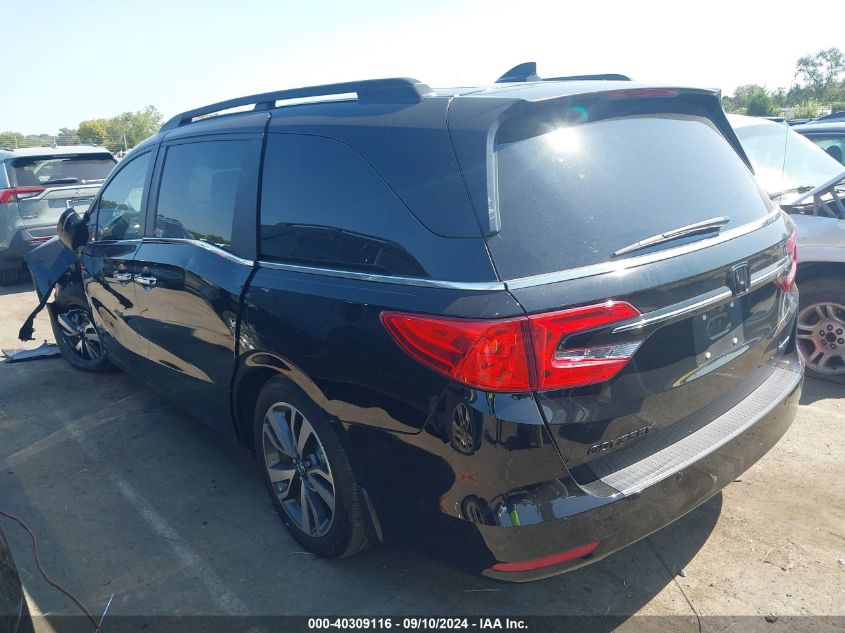 2023 Honda Odyssey Touring VIN: 5FNRL6H81PB047609 Lot: 40309116