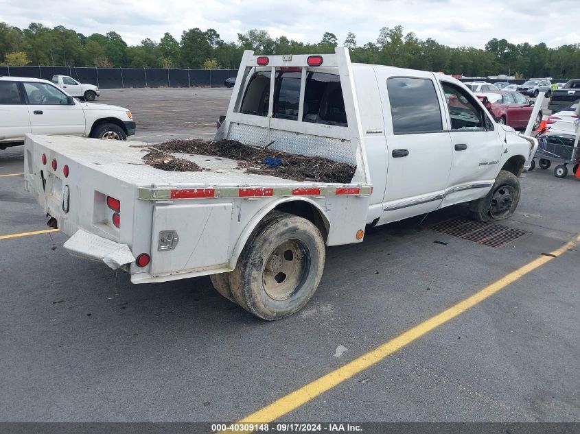 2006 Dodge Ram 3500 Laramie VIN: 3D7MX49C16G269684 Lot: 40309148