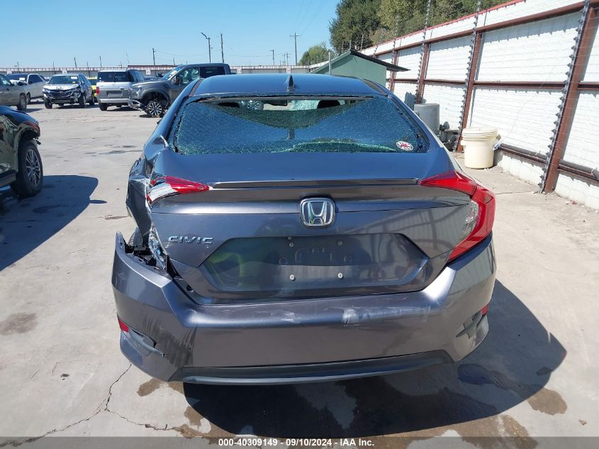 2018 Honda Civic Exl VIN: JHMFC1F77JX036853 Lot: 40309149