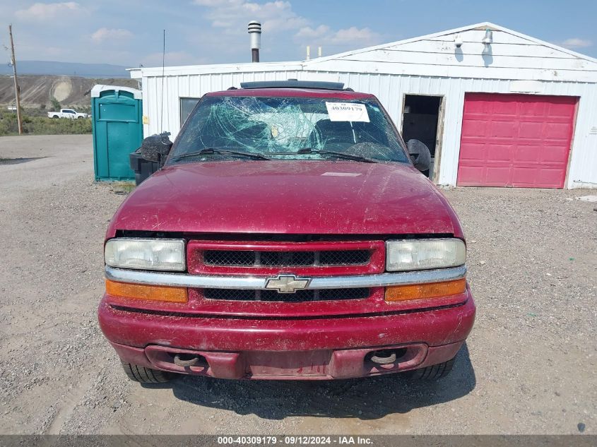 2004 Chevrolet Blazer Ls VIN: 1GNDT13X54K137153 Lot: 40309179