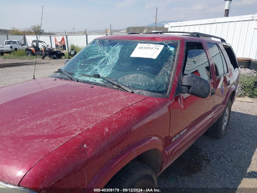 2004 Chevrolet Blazer Ls VIN: 1GNDT13X54K137153 Lot: 40309179