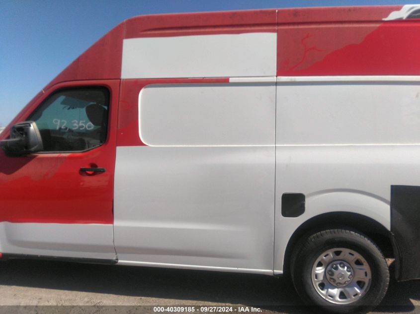 2018 Nissan Nv Cargo Nv2500 Hd Sv V6 VIN: 1N6BF0LY8JN802984 Lot: 40309185