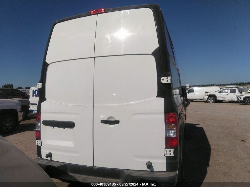 2018 Nissan Nv Cargo Nv2500 Hd Sv V6 VIN: 1N6BF0LY8JN802984 Lot: 40309185