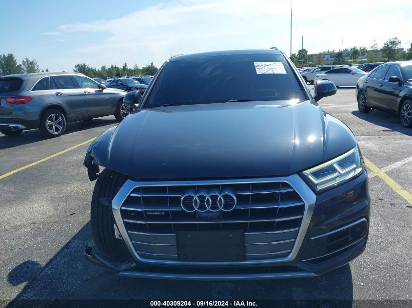 2018 Audi Q5 Prestige VIN: WA1CNAFYXJ2224829 Lot: 40309204