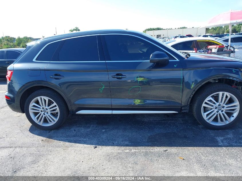 2018 Audi Q5 Prestige VIN: WA1CNAFYXJ2224829 Lot: 40309204