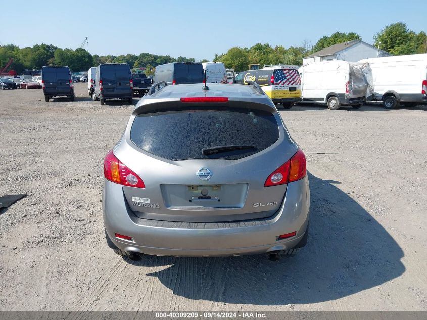 2010 Nissan Murano S/Sl/Le VIN: JN8AZ1MW0AW118700 Lot: 40309209