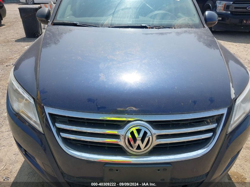 2011 Volkswagen Tiguan Se VIN: WVGBV7AX7BW526460 Lot: 40309222