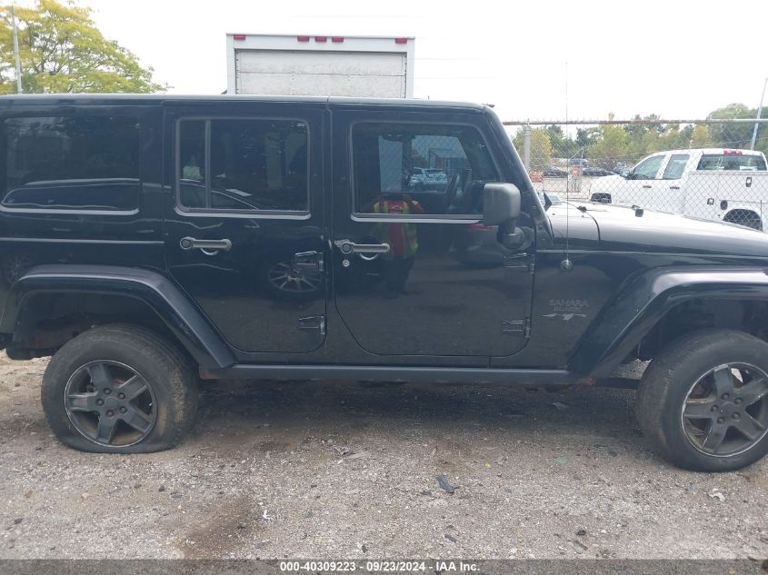 2012 Jeep Wrangler Unlimited Sahara VIN: 1C4BJWEG9CL140405 Lot: 40309223