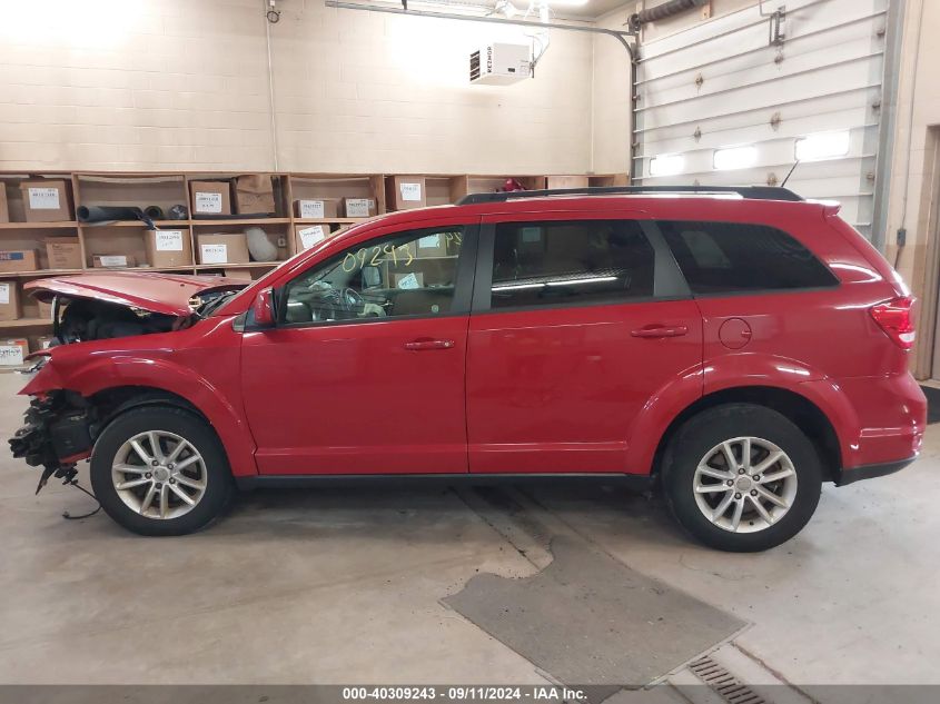 2017 Dodge Journey Sxt Awd VIN: 3C4PDDBG5HT512453 Lot: 40309243